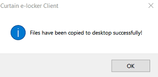 e-locker data loss prevention(DLP) - be copied out