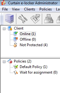e-locker data loss prevention(DLP) -Default Policy