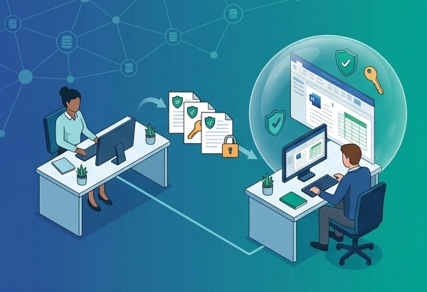 High-Security Internal Circulation (Secure Internal Sharing with Native Experience)